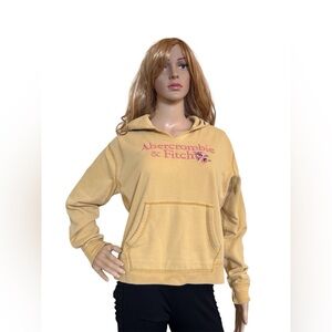 Abercrombie & Fitch Floral Logo Hoodie